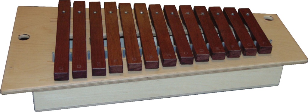 SAX1-A Ксилофон альт, 13 нот, с резонатором, амарант, Sinkopa