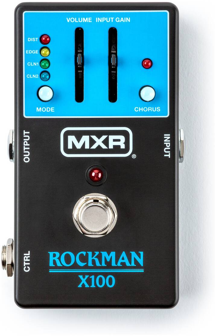 DUNLOP MXR ROCKMAN X100 MX100G1 - Педаль эффектов DUNLOP MXR ROCKMAN X100 MX100G1 - Педаль эффектов