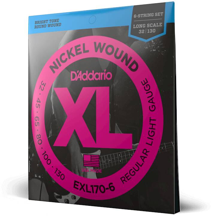 D'ADDARIO EXL170 6 - Струны для бас-гитары 6 струнной D'ADDARIO EXL170 6 - Струны для бас-гитары 6 струнной