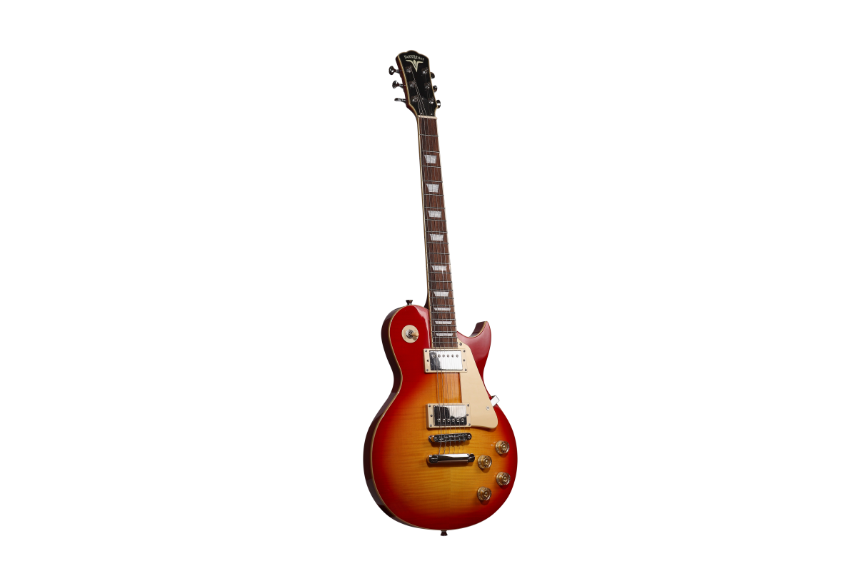 BULLFIGHTER LP-120 With bag, Orange Электрогитара, чехол в комплекте