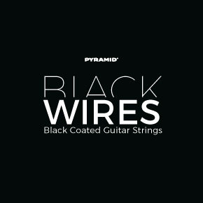 BW1164-7 Black Wires Комплект струн для 7-струнной электрогитары, никелированные, 11-64, Pyramid