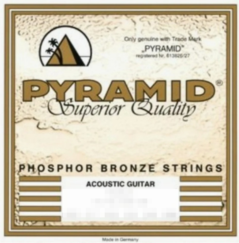 324100 Phosphor Bronze Комплект струн для акустической гитары, 9-42, Pyramid