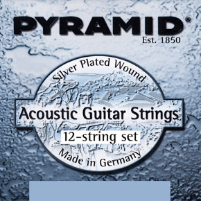 320/12 Silver Wound Комплект струн для 12-струнной акустической гитары, 11-47, Pyramid 320/12 Silver Wound Комплект струн для 12-струнной акустической гитары, 11-47, Pyramid