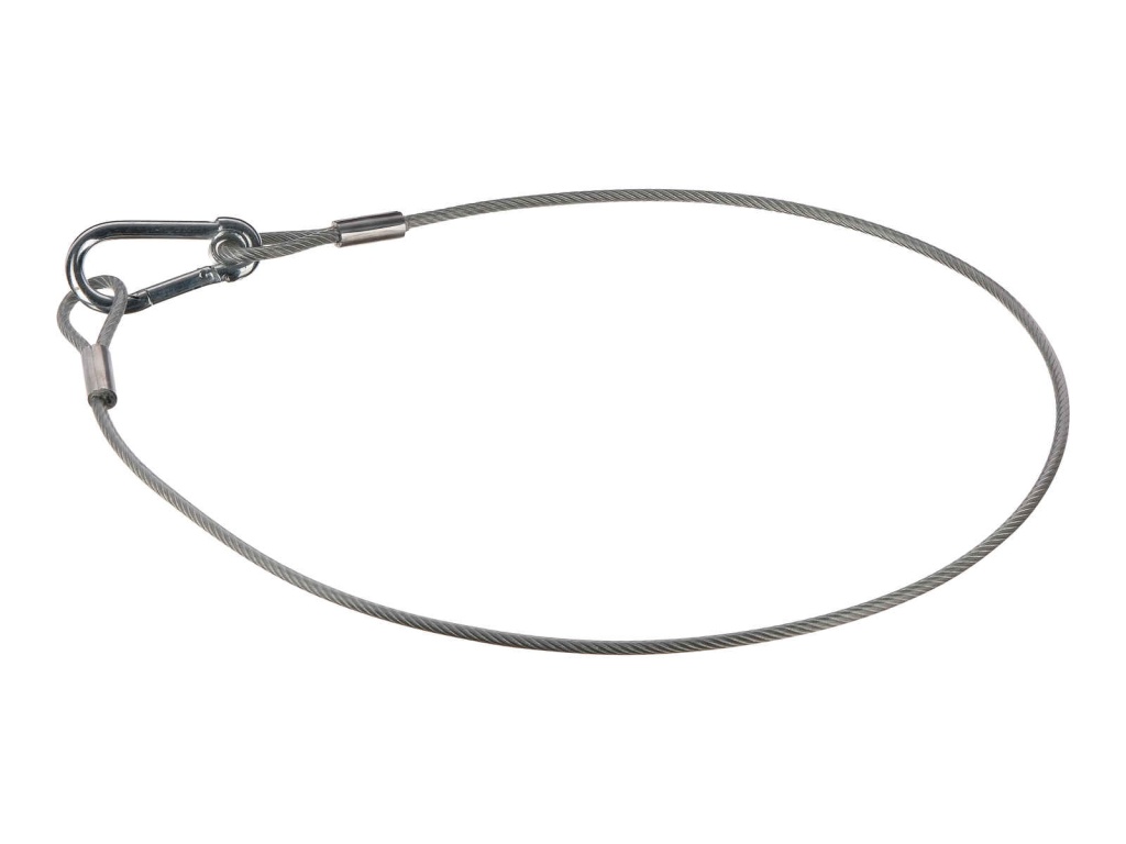 BXS05S1000-PVC Страховочный трос, 1000мм, 120кг, LFocus BXS05S1000-PVC Страховочный трос, 1000мм, 120кг, LFocus