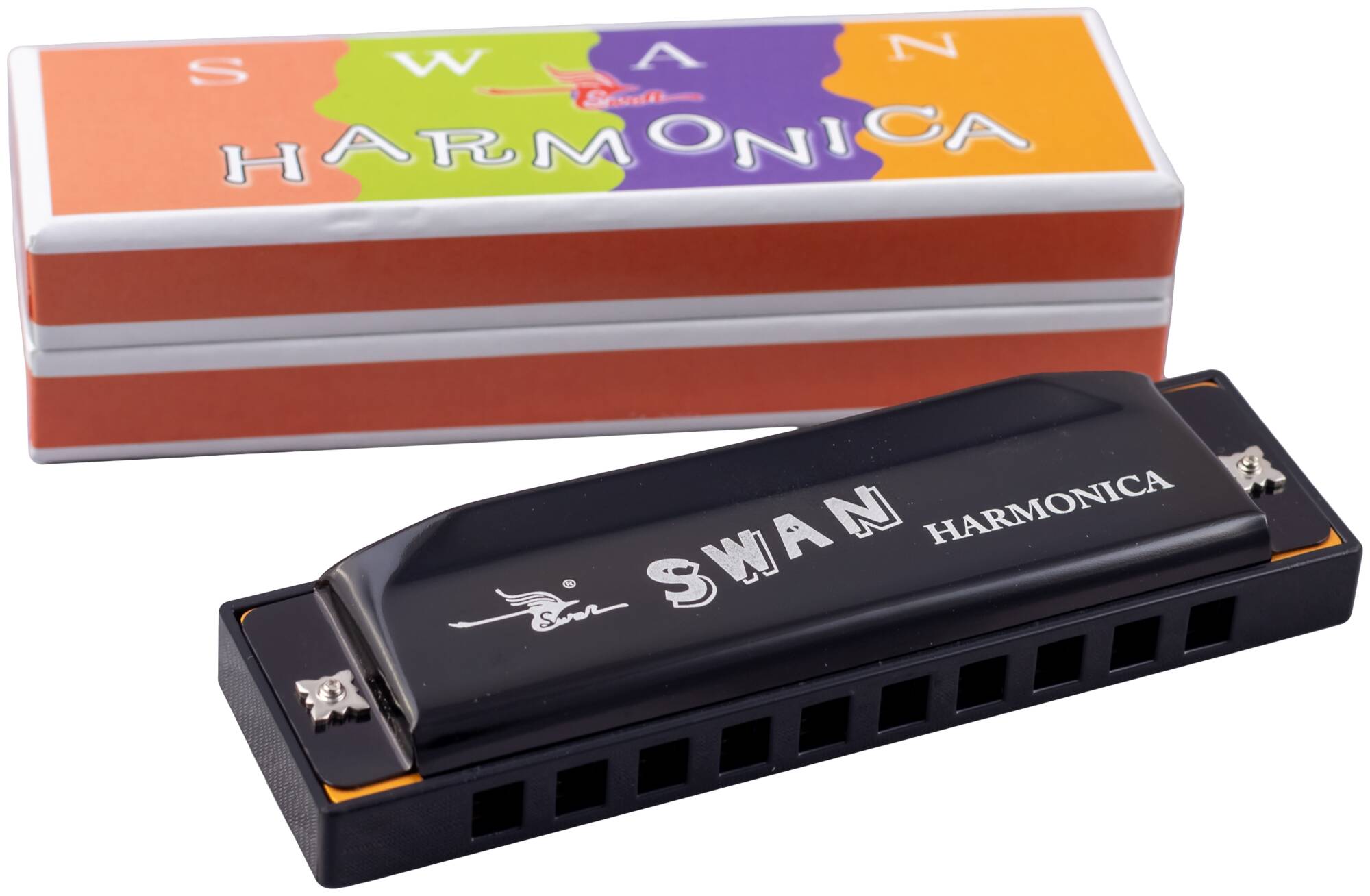 SWAN SW1020-4-BK - Губная гармоника диатоническая