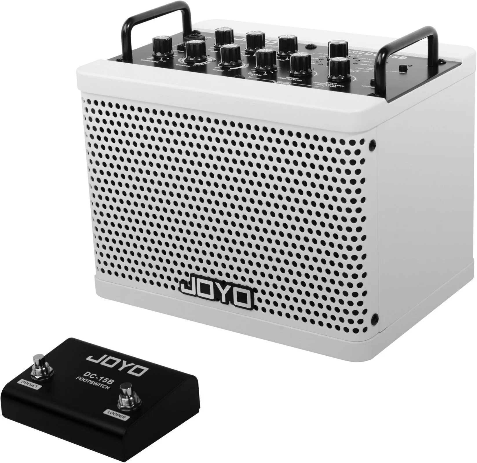 JOYO DC-15B Комбоусилитель для бас-гитары со встроенными эффектами 15Вт JOYO DC-15B Комбоусилитель для бас-гитары со встроенными эффектами 15Вт