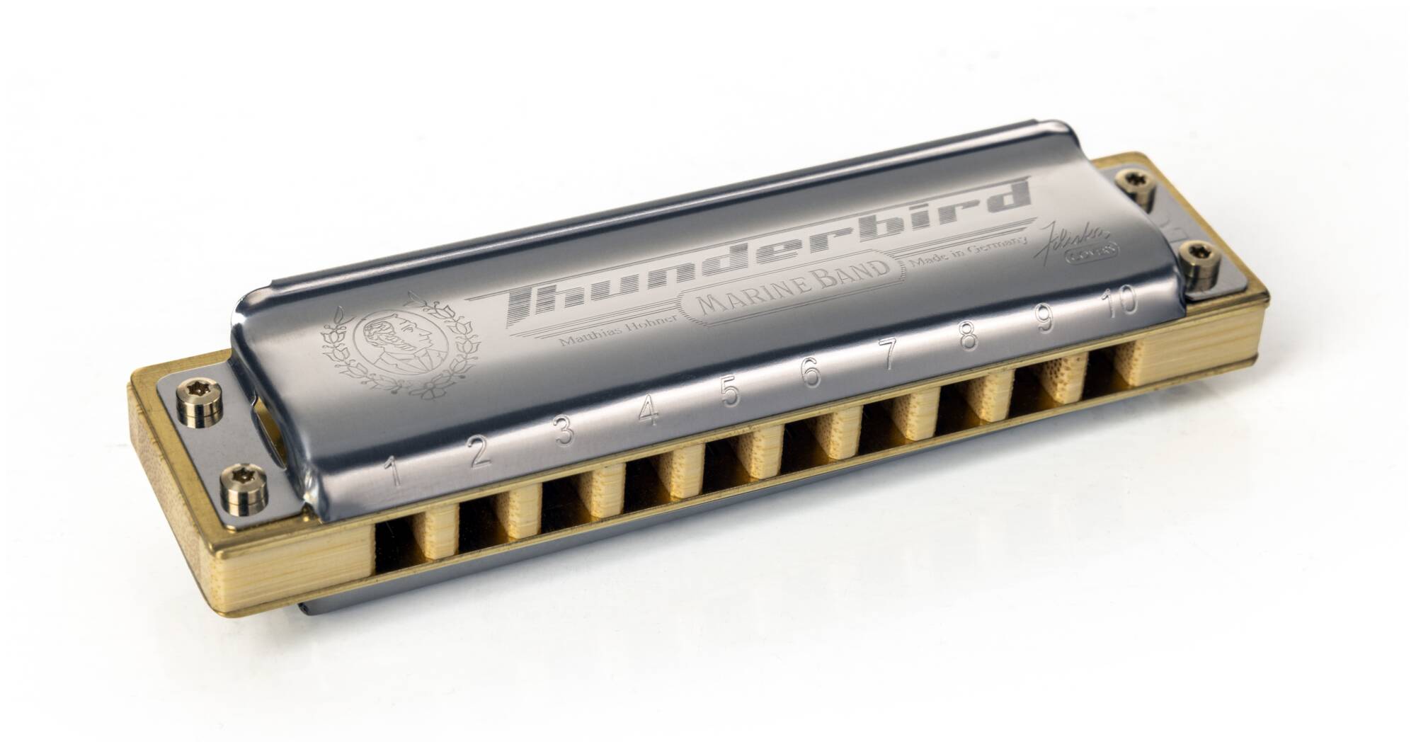 HOHNER Marine Band Thunderbird D-major, low octave - Губная гармоника диатоническая HOHNER Marine Band Thunderbird D-major, low octave - Губная гармоника диатоническая