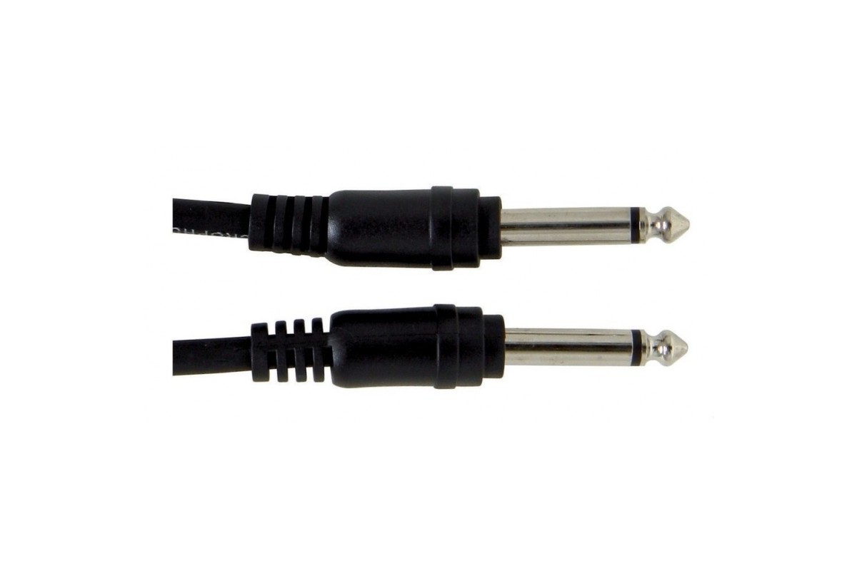 ALPHA AUDIO Basic Line шнур инструментальный jack 6,3 mono - jack 6,3 mono, длина 1,5 м.