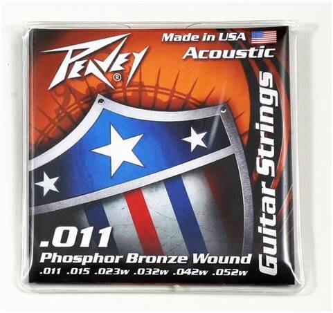 PEAVEY Phosphor Bronze-Balanced 11s - Струны