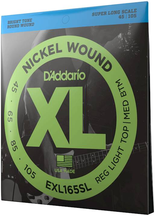 D'ADDARIO EXL165 SL - Струны для бас-гитары