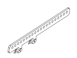 SVS Audiotechnik CASCADE General Extension Hanger Рама для изменения угла линейного массива SVS Audiotechnik CASCADE General Extension Hanger Рама для изменения угла линейного массива
