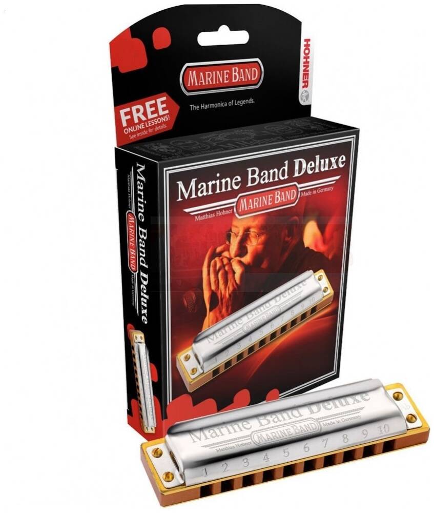 HOHNER Marine Band Deluxe 2005/20 D - Губная гармоника диатоническая HOHNER Marine Band Deluxe 2005/20 D - Губная гармоника диатоническая