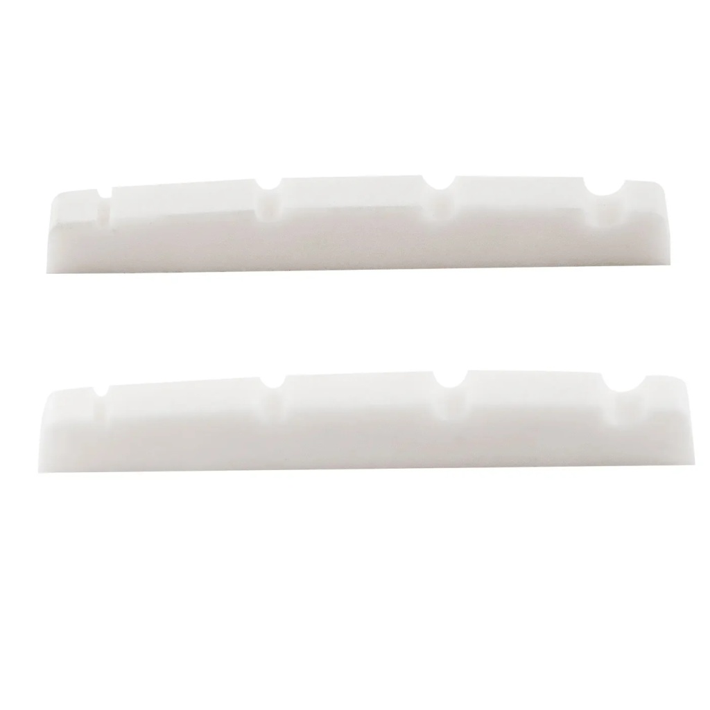 MX1991WH-2 Верхний порожек для бас-гитары Precision Bass, белый, 2шт, Musiclily MX1991WH-2 Верхний порожек для бас-гитары Precision Bass, белый, 2шт, Musiclily