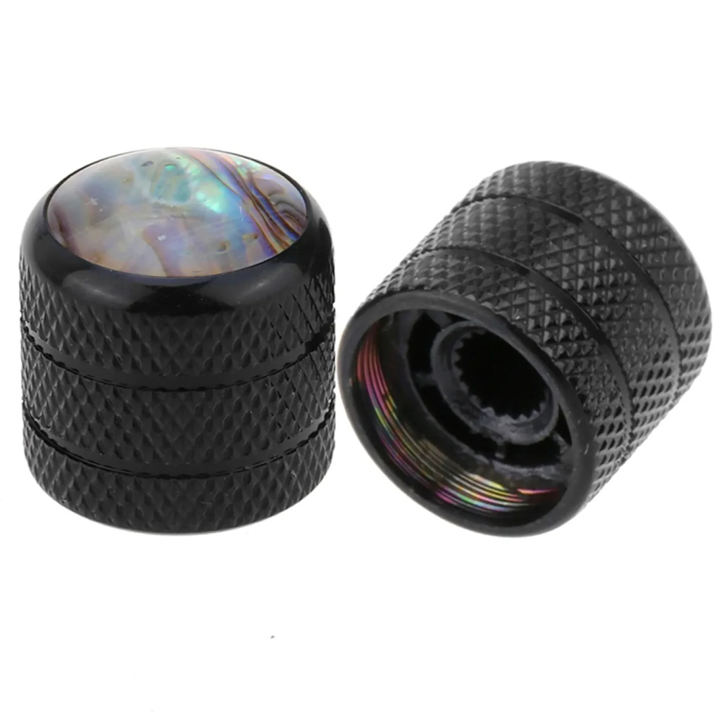 MX1713BK-2 Ручка потенциометра, черная, 2шт, Musiclily