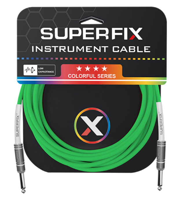 SuperFix XIC4113GRN-4.5 Кабель инструментальный SuperFix XIC4113GRN-4.5 Кабель инструментальный