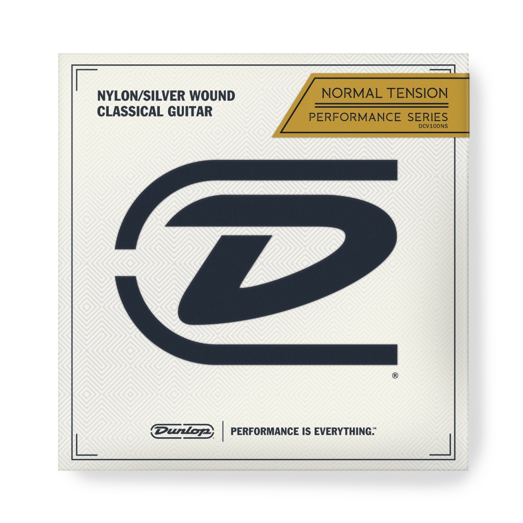 DCV100NS Performance Series Комплект струн для классической гитары, посребр.медь, Dunlop
