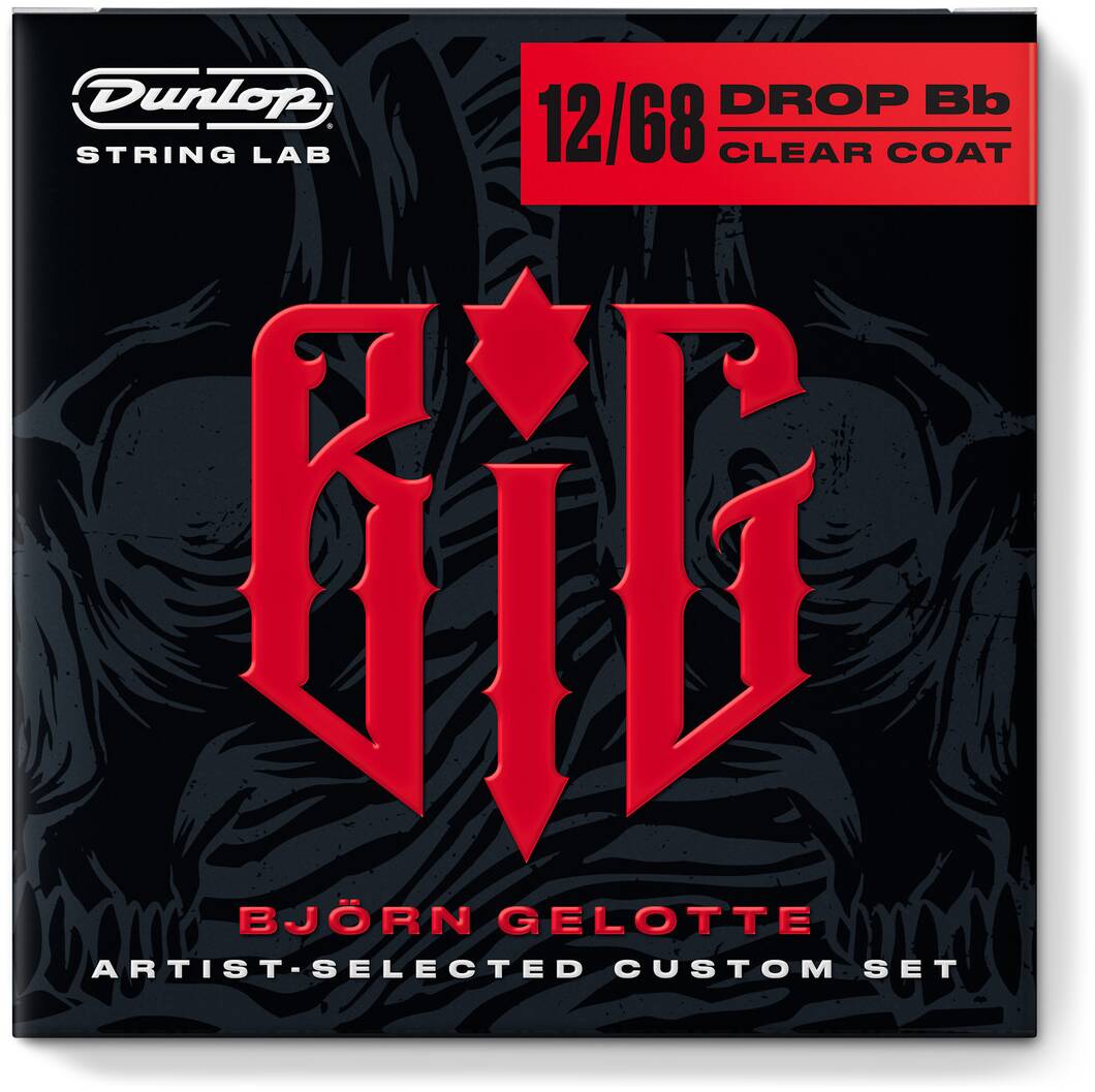 DUNLOP BJORN GELOTTE ARTIST-SELECTED CUSTOM GUITAR STRINGS 12-68 BIG1268 - Струны DUNLOP BJORN GELOTTE ARTIST-SELECTED CUSTOM GUITAR STRINGS 12-68 BIG1268 - Струны
