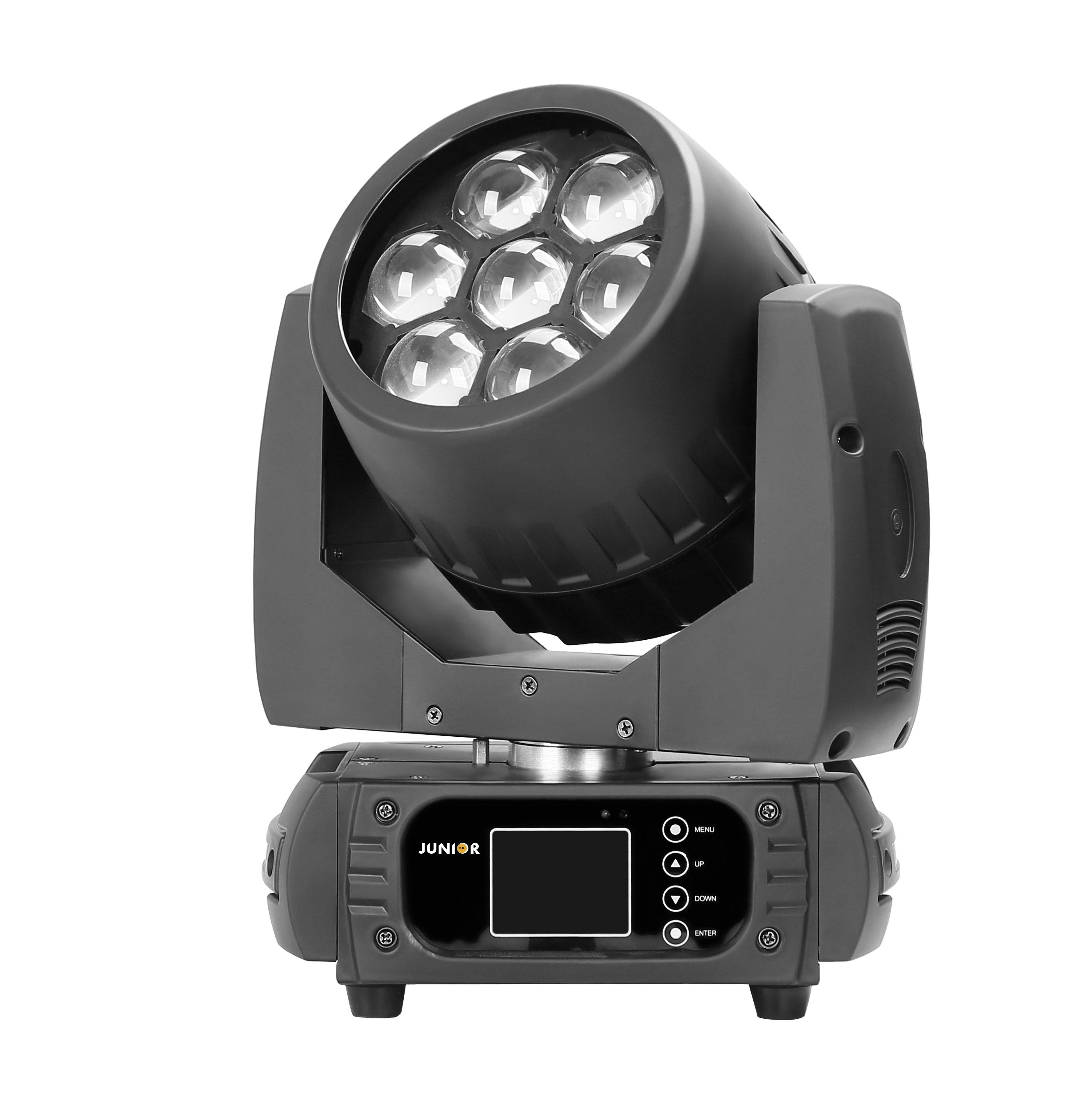 PR Lighting JNR-8132 Светодиодный прибор полного вращения MINI MANTIS 7*15
