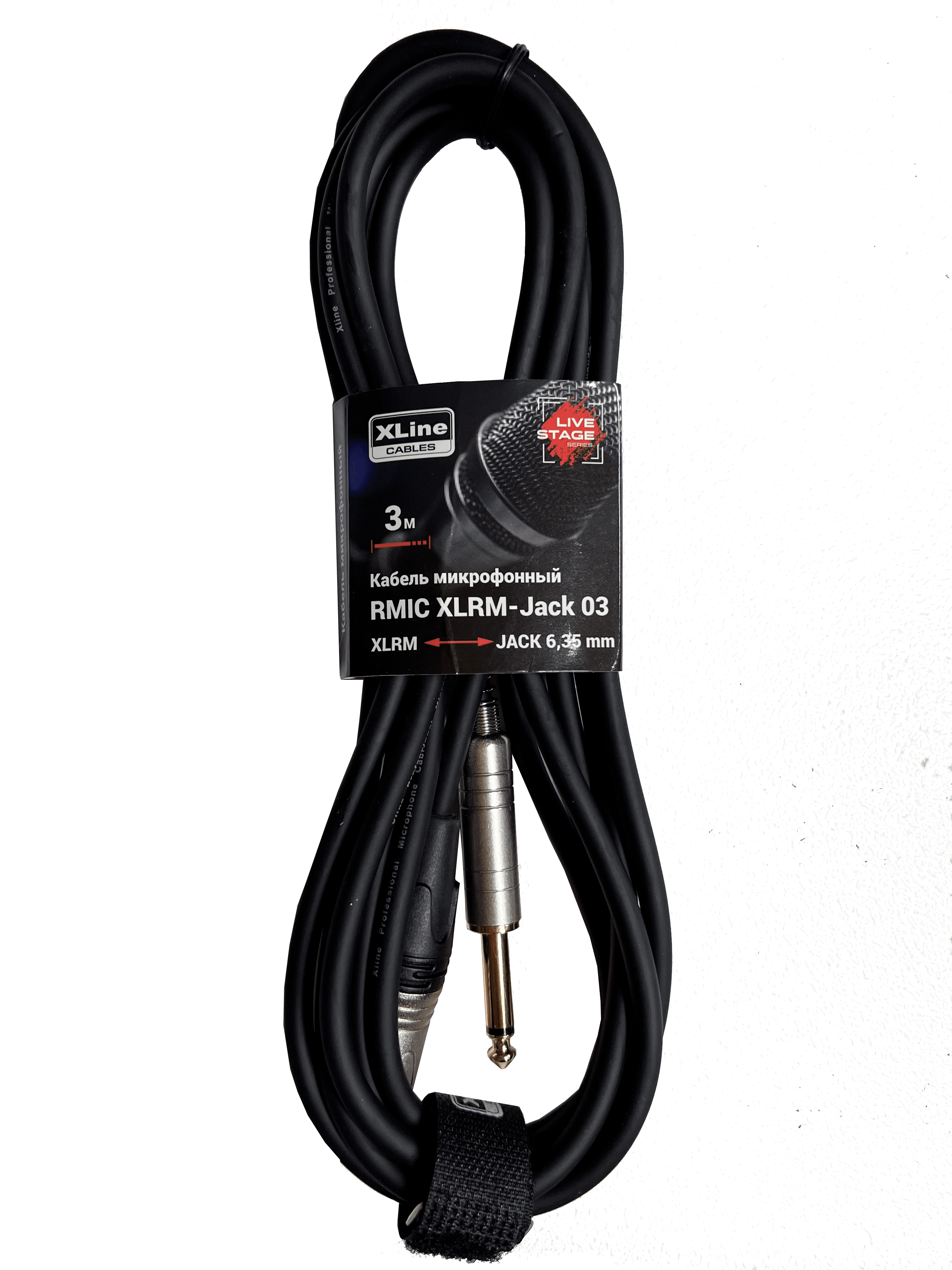 XLINE Cables RMIC XLRM-JACK 03 Кабель микрофонный