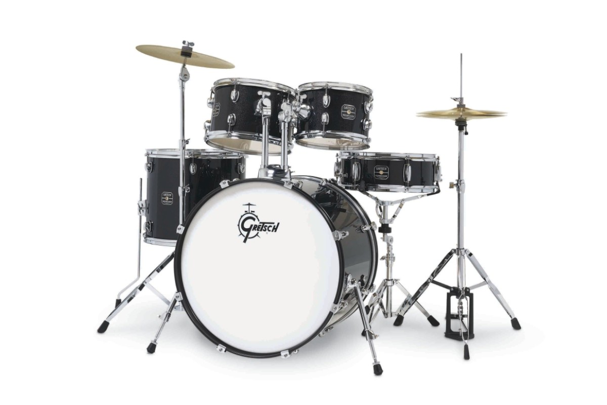 GRETSCH RGE625BM Renegade Ударная установка (10,12,16,22,14*5") стойки, педаль, стул, тарелки 13 /15, 10228010/301225/5410213