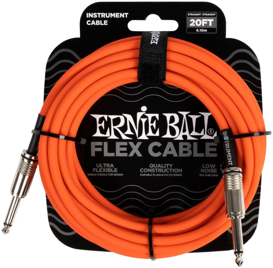 ERNIE BALL 6421, 6м - Инструментальный кабель
