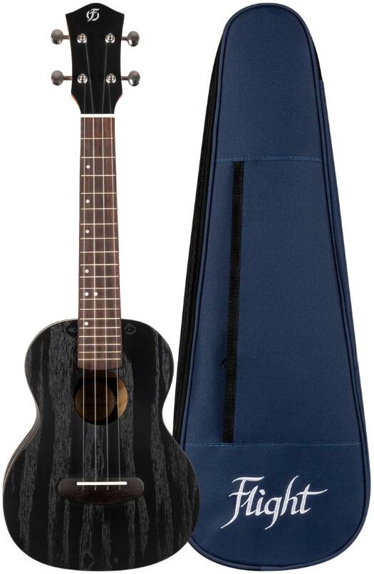 FLIGHT DUC400 Ash Black - Укулеле концерт
