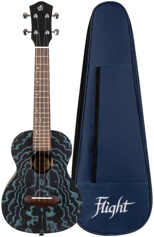 FLIGHT DUC400 Ash Blue - Укулеле концерт