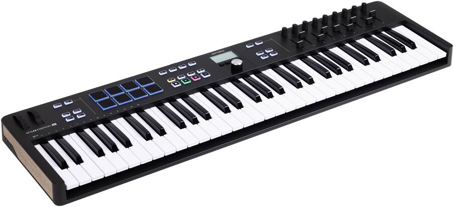 ARTURIA KeyLab Essential 61 mk3 Black - MIDI-клавиатура