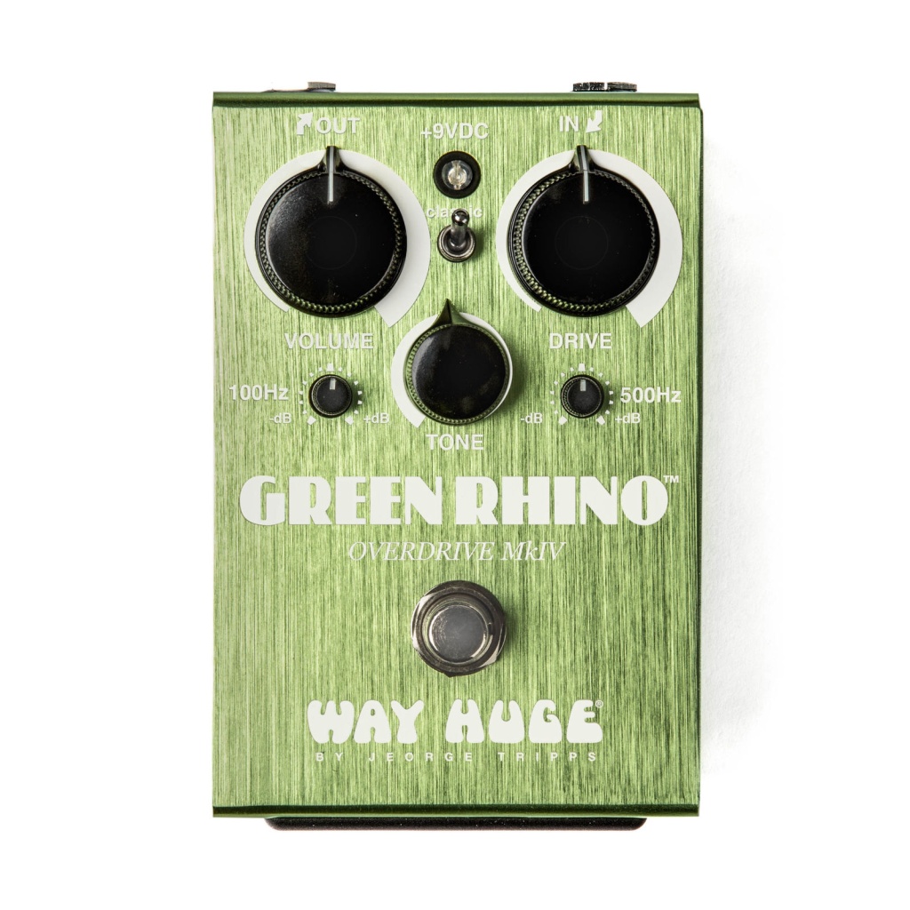 WHE207 Way Huge Green Rhino MK IV Педаль эффектов, Dunlop WHE207 Way Huge Green Rhino MK IV Педаль эффектов, Dunlop
