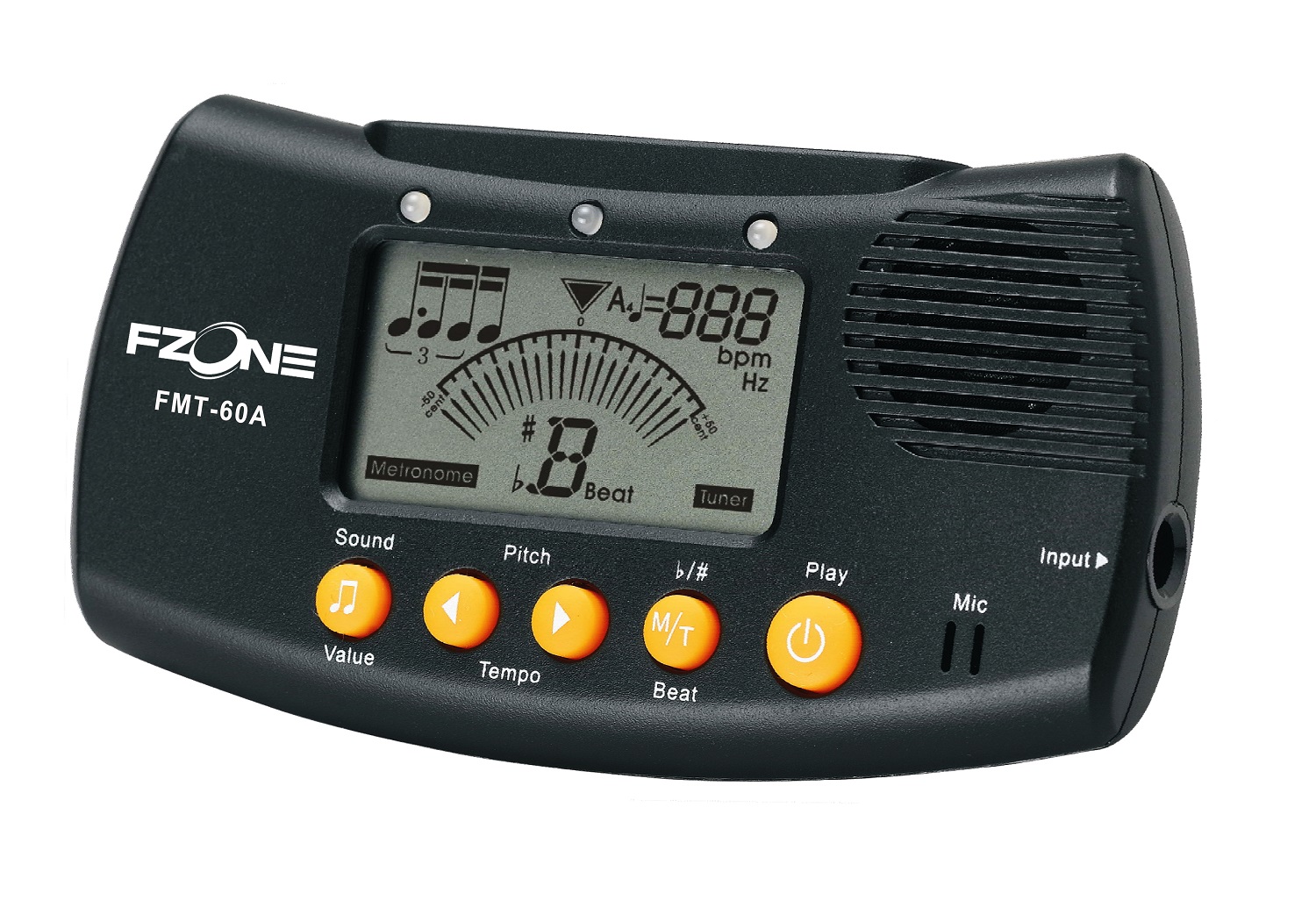 FZone FMT-60A Тюнер хроматический, метроном