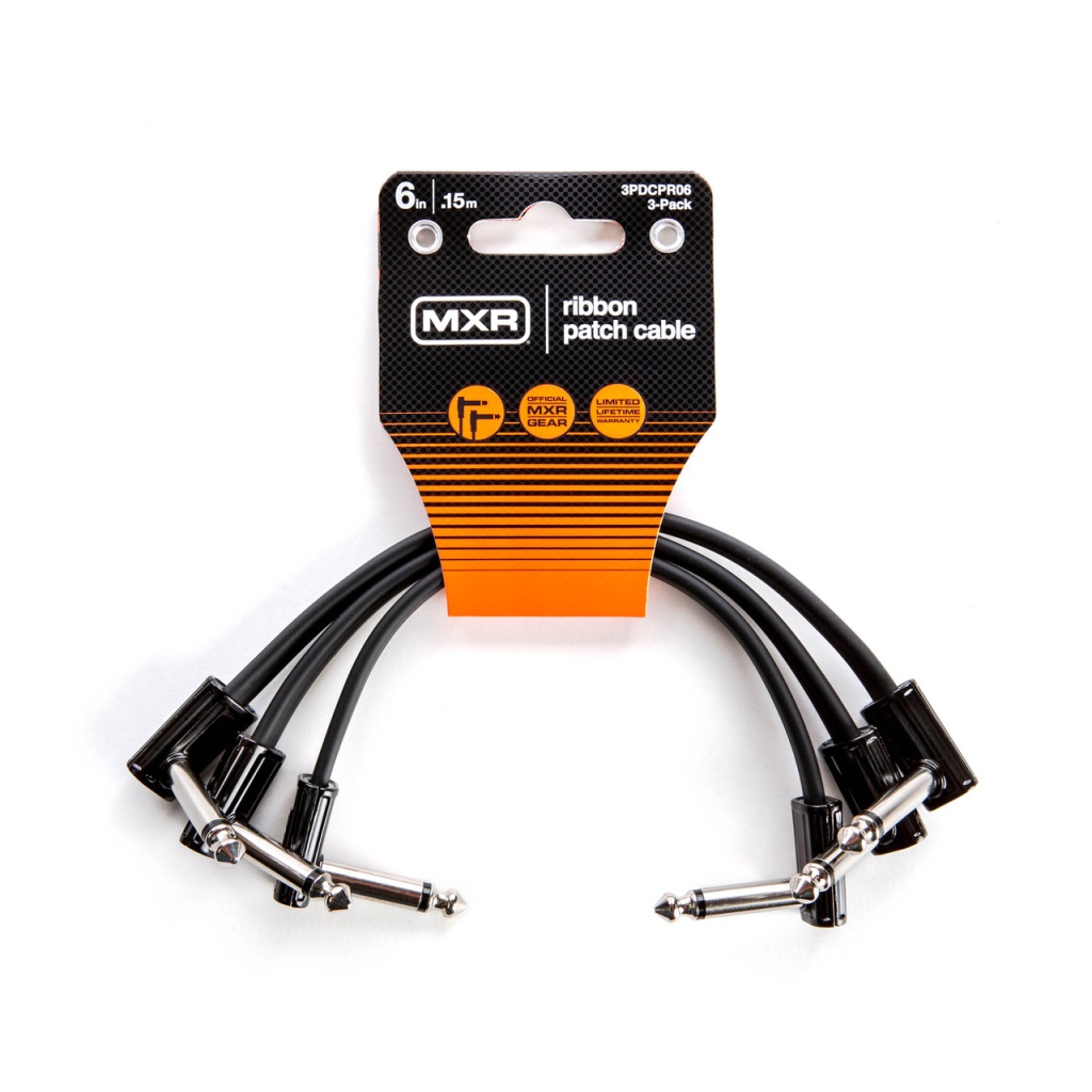 3PDCPR06 MXR Ribbon Коммутационный кабель "патч", 15см, 3шт, Dunlop