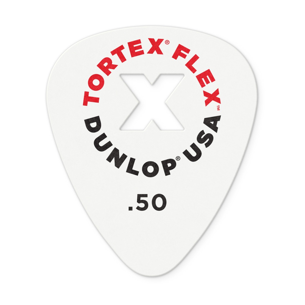 428XP.50 Tortex Flex X Медиаторы, 12шт, толщина 0,50мм, Dunlop