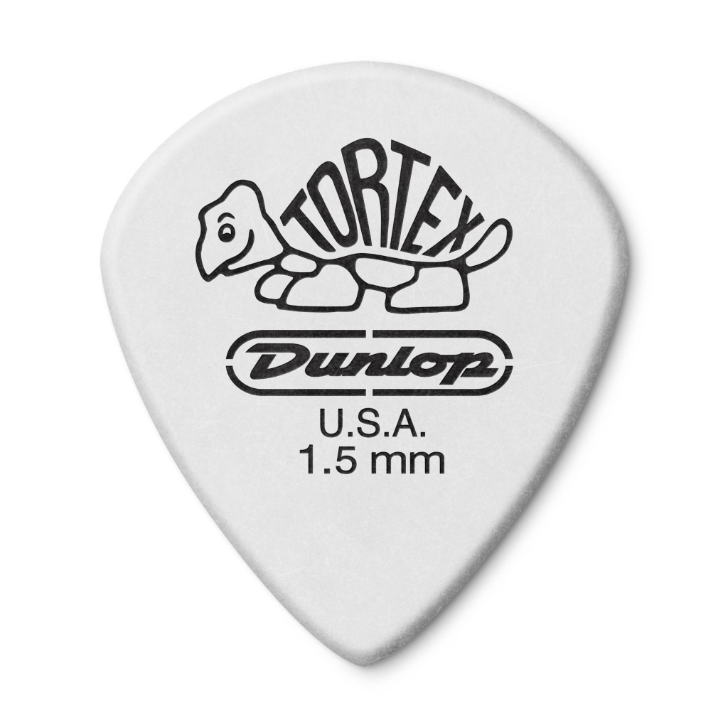498P1.5 Tortex Jazz III XL Медиаторы 12шт, толщина 1,5мм, Dunlop