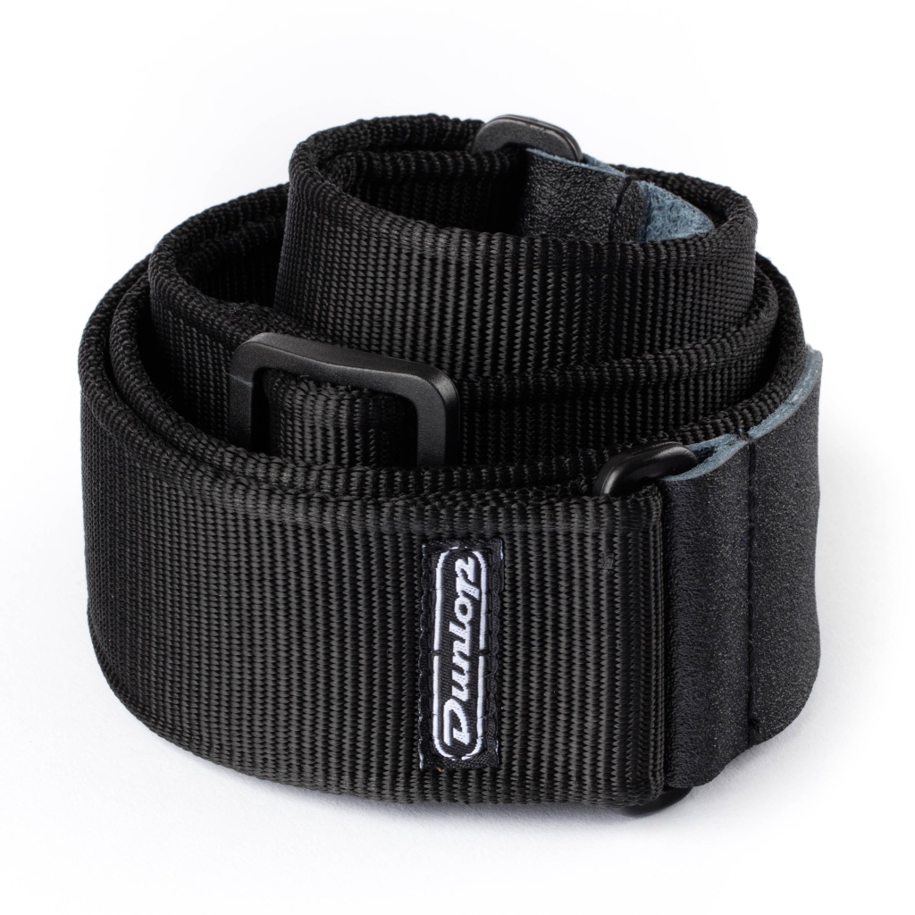 D38-09BK Ремень для гитары, черный, Dunlop
