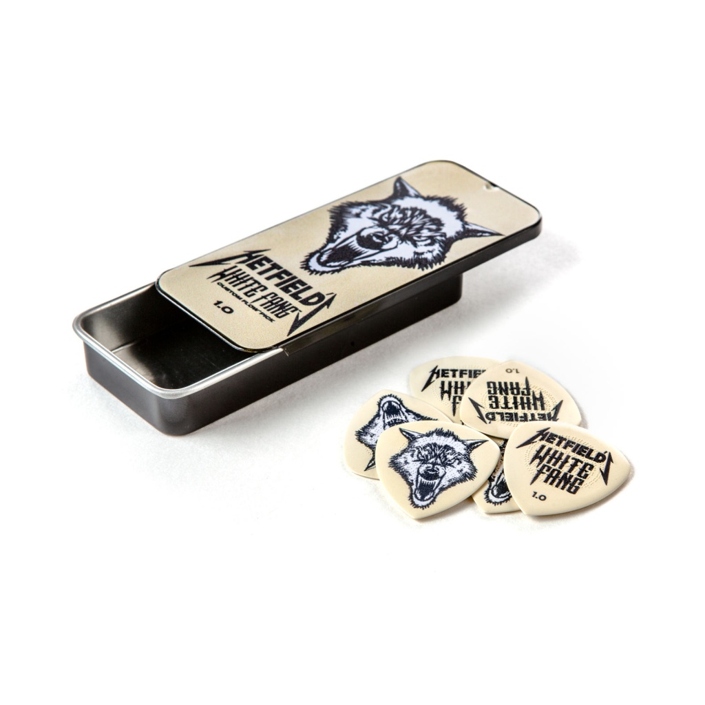 PH122T1.0 White Fang Медиаторы в коробочке, 6шт, толщина 1,0мм, Dunlop PH122T1.0 White Fang Медиаторы в коробочке, 6шт, толщина 1,0мм, Dunlop