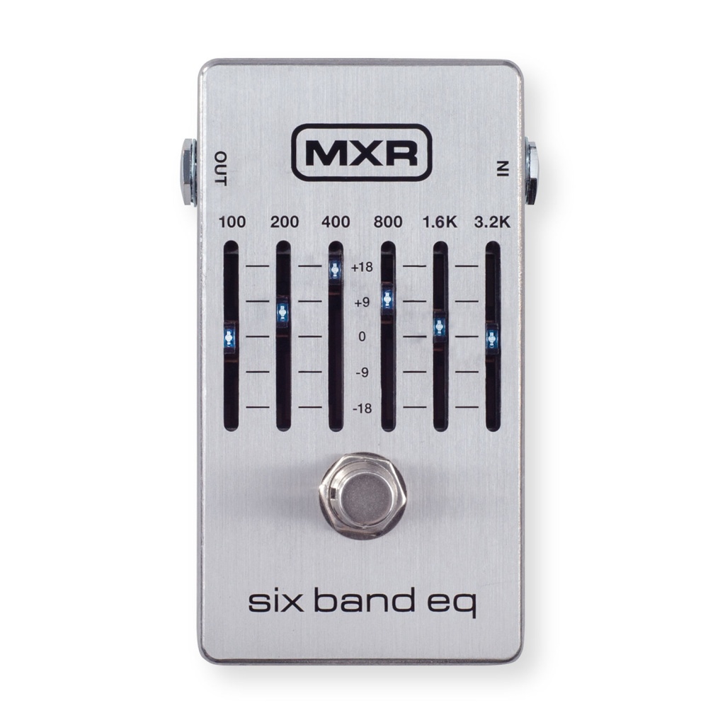 M109S MXR 6 Band EQ Педаль эффектов, Dunlop M109S MXR 6 Band EQ Педаль эффектов, Dunlop