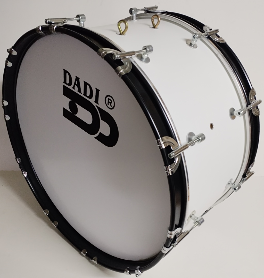 MBB-2010WH Маршевый барабан 20"х10", белый, Мастерская Бехтеревых MBB-2010WH Маршевый барабан 20"х10", белый, Мастерская Бехтеревых