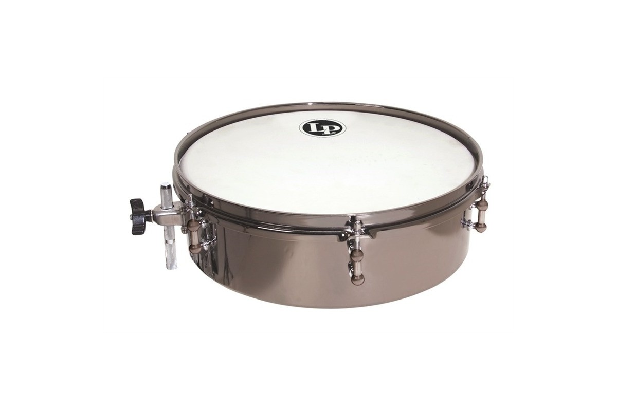 Latin Percussion LP812-BN Drum Set Black Nickel Timbale 12x4" тимбал 12"