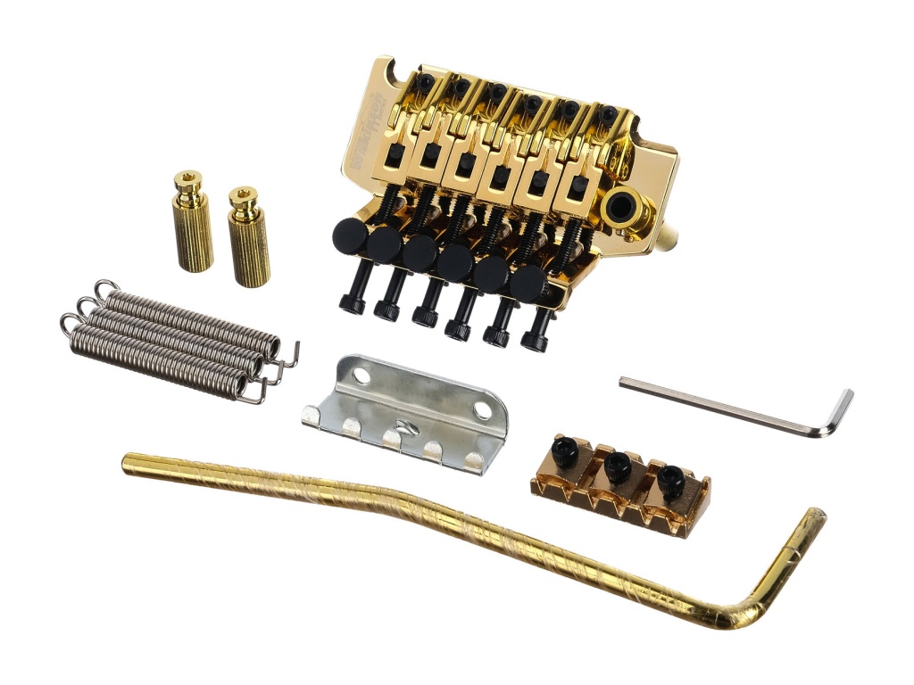 WODL1-GD M Series Бридж тремоло, золото, Wilkinson WODL1-GD M Series Бридж тремоло, золото, Wilkinson