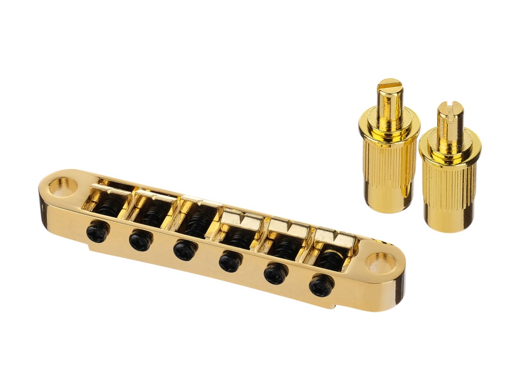 WOGB2-GD M Series Бридж Tune-O-Matic, золото, Wilkinson WOGB2-GD M Series Бридж Tune-O-Matic, золото, Wilkinson
