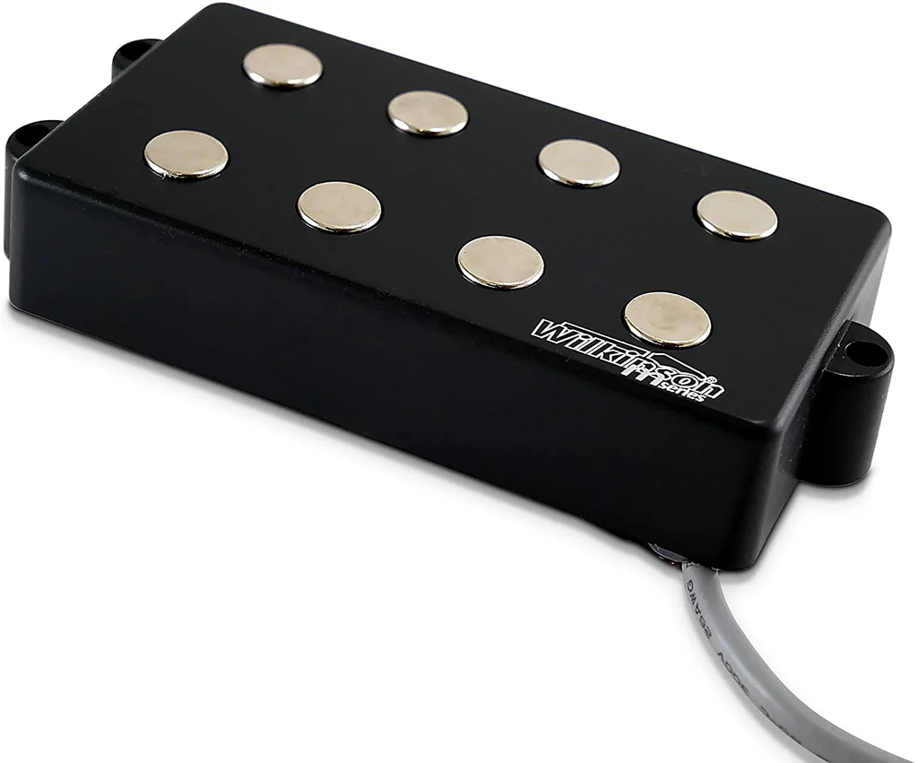 WOM4-BK M Series Звукосниматель для бас-гитары, нековый, хамбакер, MM-Bass Wilkinson