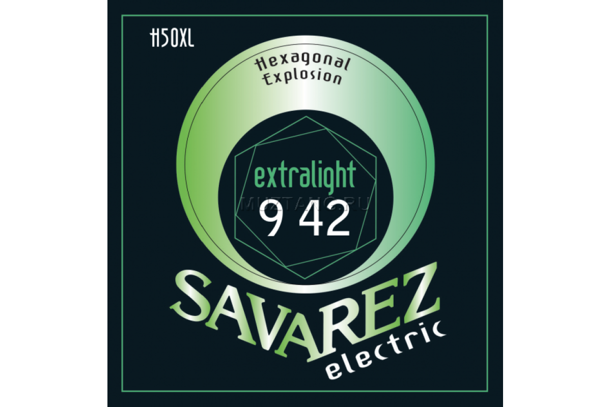 Струны для электрогитары SAVAREZ H50XL 009-042 Струны для электрогитары SAVAREZ H50XL 009-042