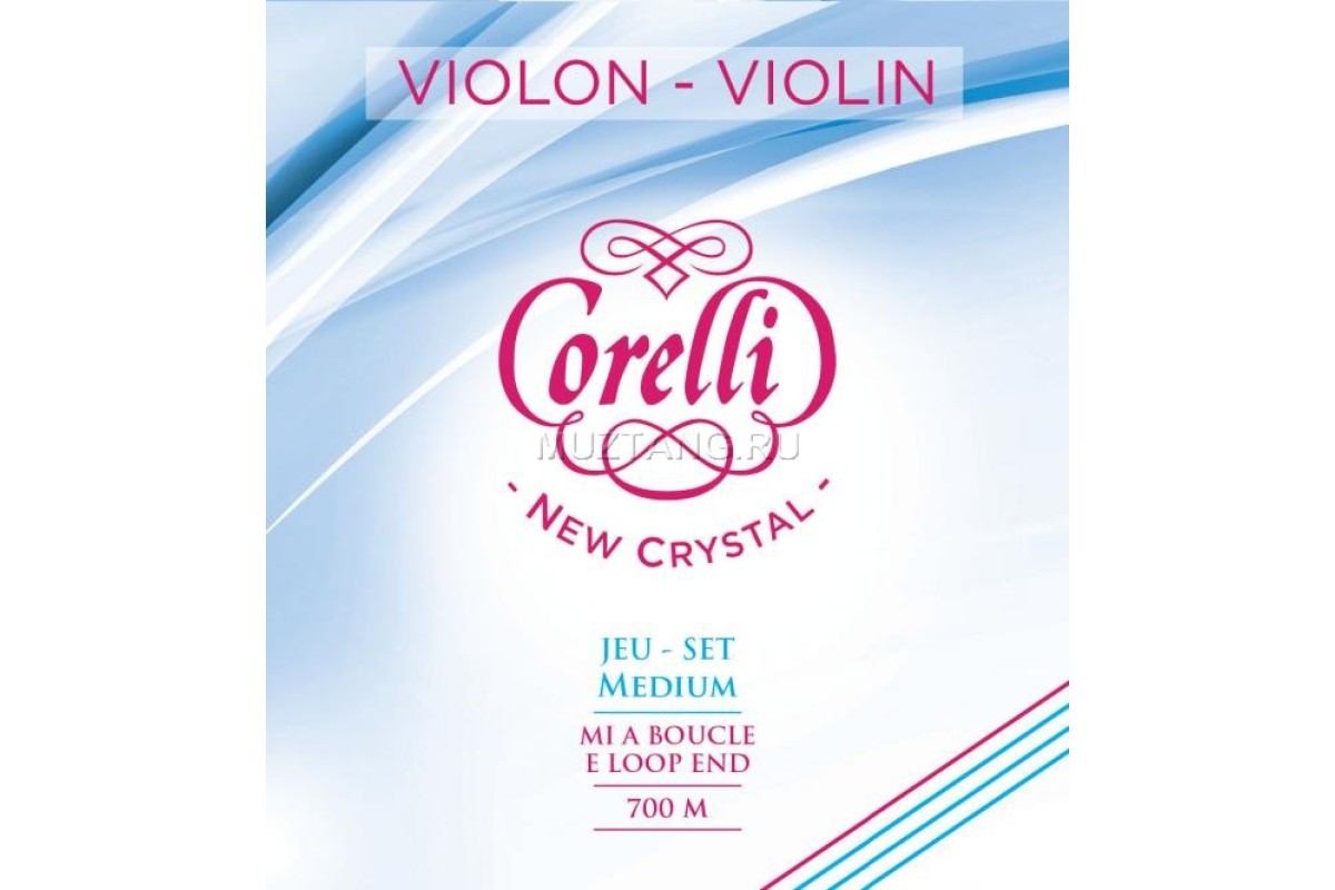 Струны для скрипки CORELLI 700M NEW CRYSTAL