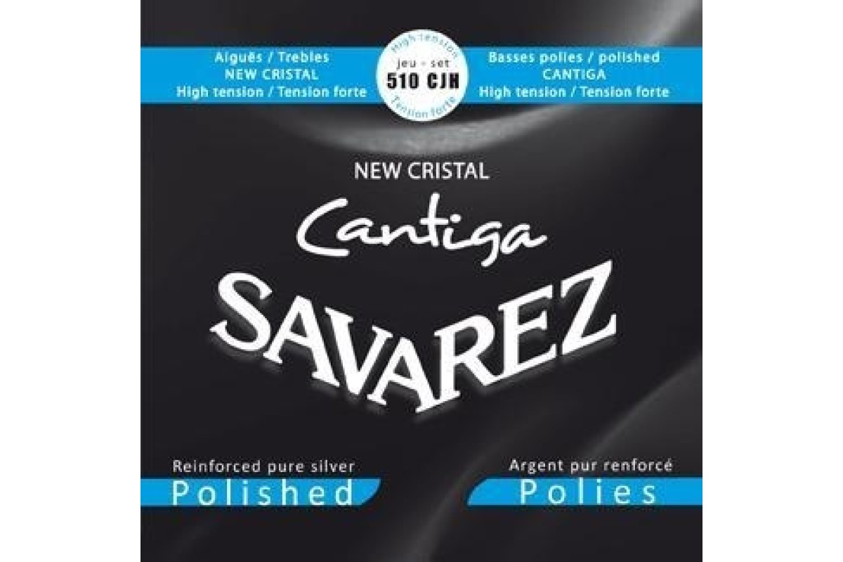 SAVAREZ 510CJH New Cristal Cantiga Blue Silver Polished Basses струны для классической гитары