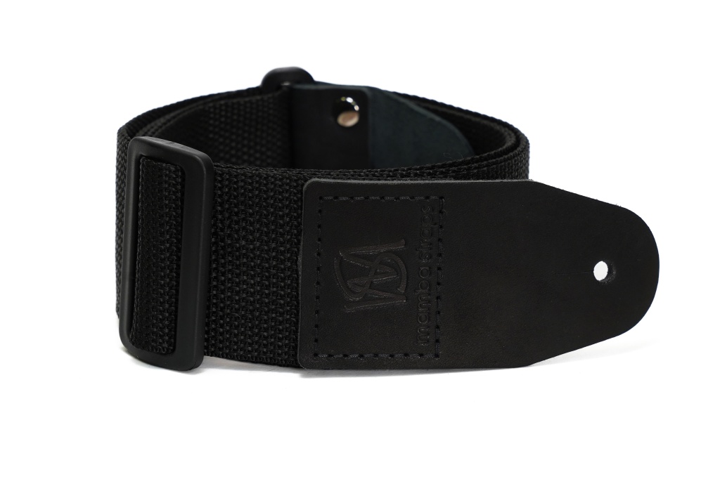 MB5050-078 Ремень для гитары, нейлоновый, черный, Mamba straps MB5050-078 Ремень для гитары, нейлоновый, черный, Mamba straps