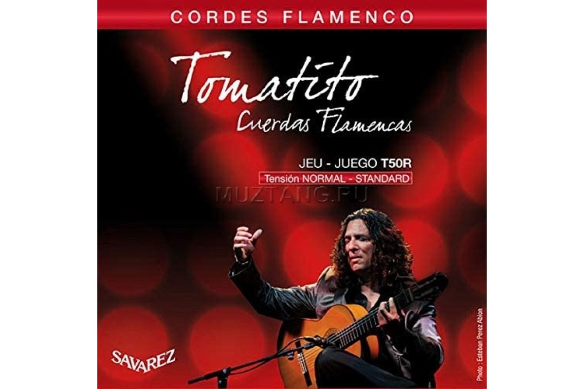 Струны для классической гитары SAVAREZ T50R Tomatito Standard Tension