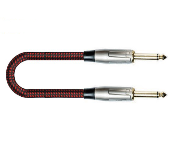 FBS-3(BK/RD) Кабель инструментальный, черный/красный, 3м, Leem FBS-3(BK/RD) Кабель инструментальный, черный/красный, 3м, Leem