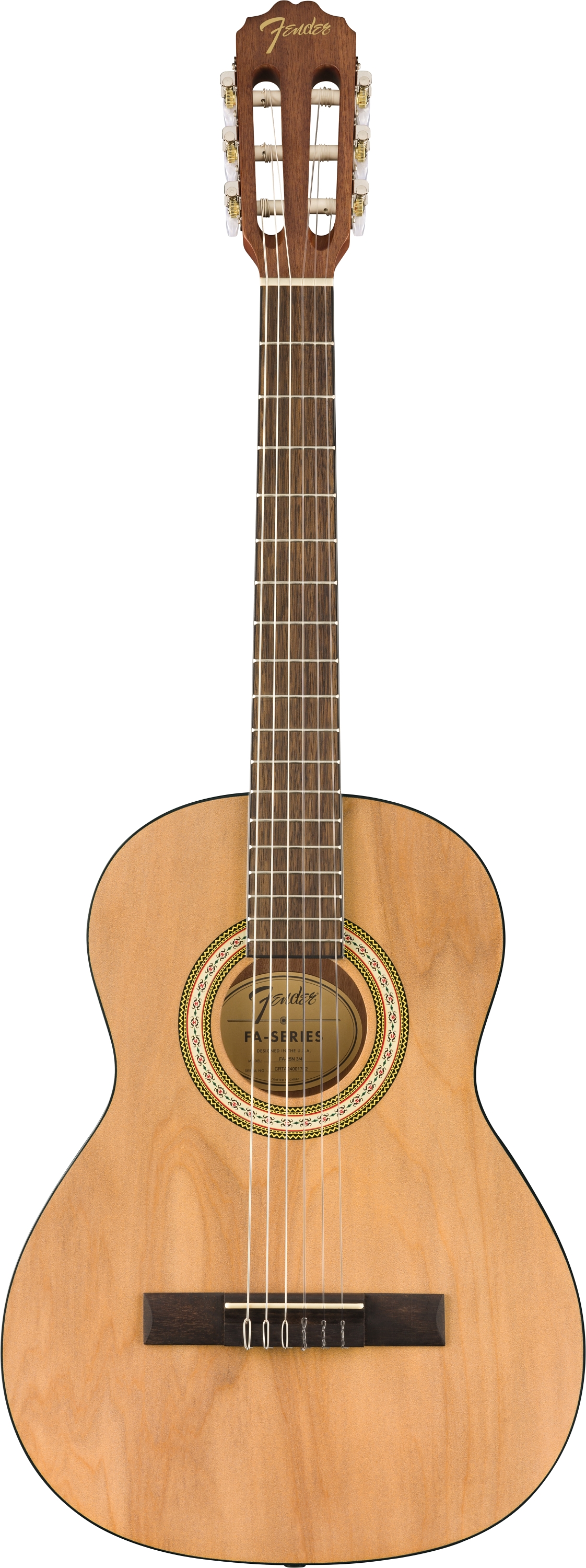 FENDER FA-25N WN NAT