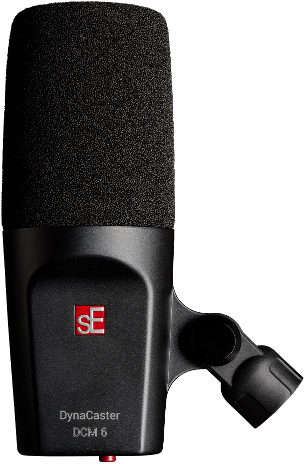 Микрофон динамический sE Electronics [DYNACASTER 6] студийный, для стримов и подкастов со встроенными предусилителем DYNAMITE и поп фильтром, +48 В, 40 Гц - 18 кГц, кардиоида, в комплекте: ре