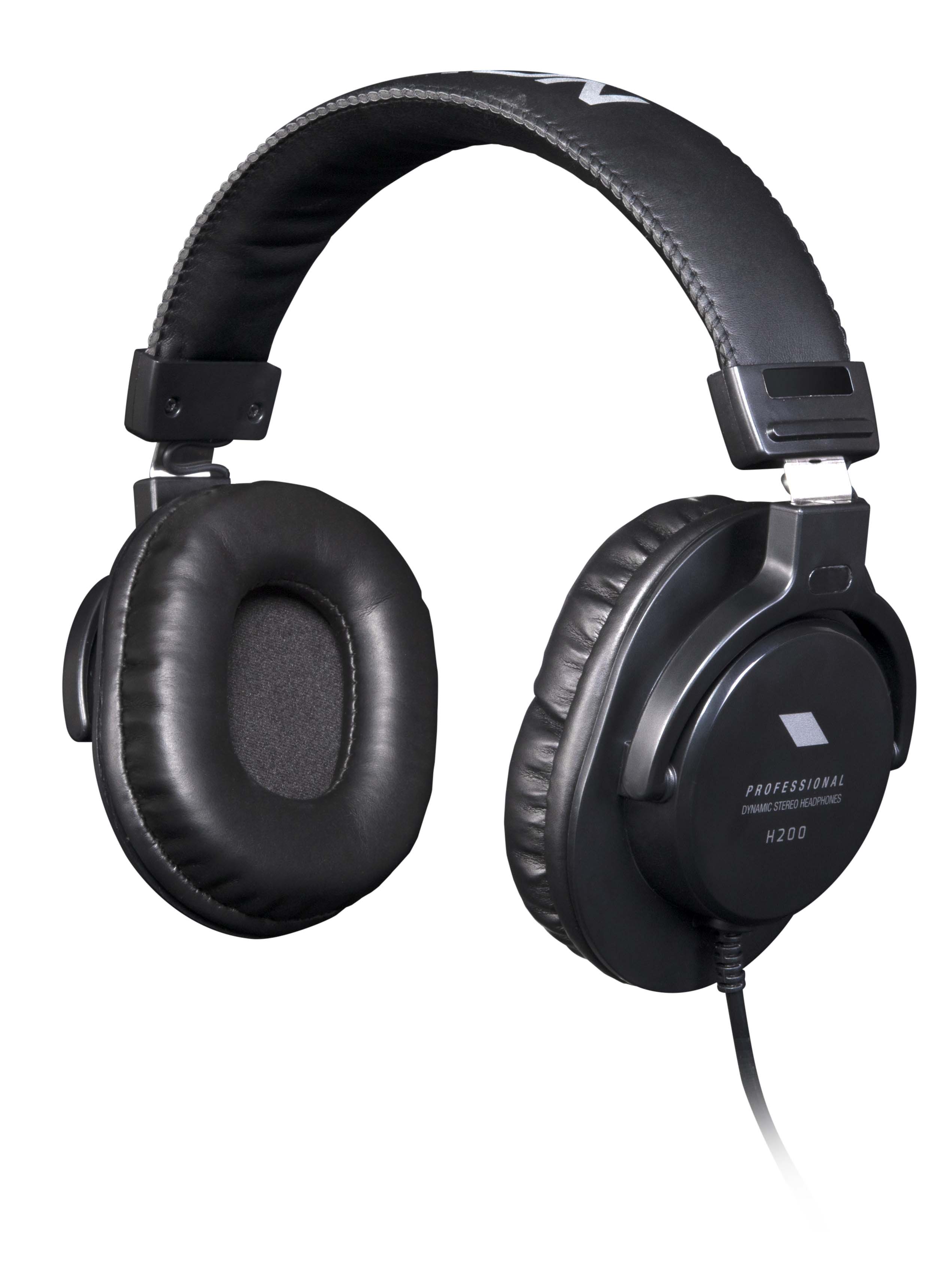 Наушники EIKON [H200] динамические, закрытые, полноразмерные, АЧХ 10-28000 Гц, чувствительность 95 дБ, сопротивление 32 Ом, в комплекте кабель с разъемом 3,5 мм TRS Jack и переходник на 6,3 м
